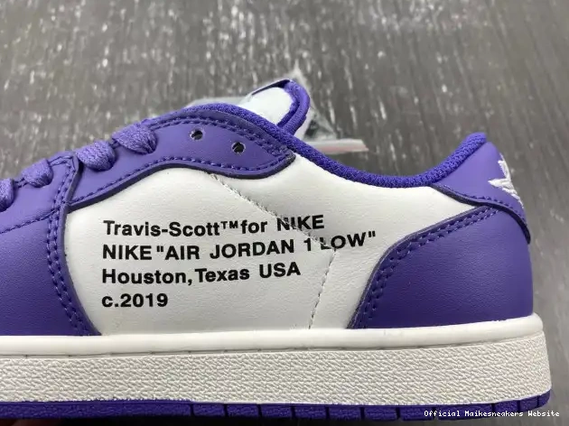 Official Maikesneakers DM7890-386 OFF-WHITE 1 JORDAN SCOTT TRAVIS CUSTOM X AIR X 0404